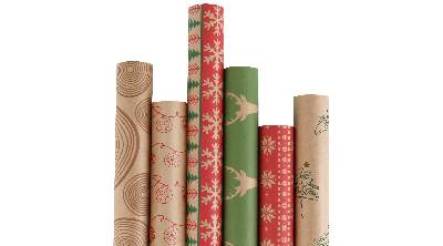 RUSPEPA Christmas 30Inch X 10Feet paper Roll