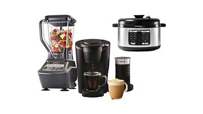 Save up to 60% on select small kitchen appliances.