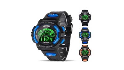 Kids Digital Watch | Boys Sports Waterproof Watch