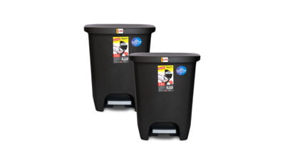 Glad Plastic Step Kitchen Garbage Can 13 gal