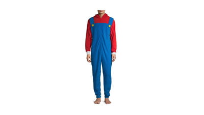 Super Mario Brothers Mario Pajamas Union Suit