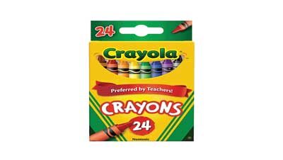 crayola crayon 24 pack