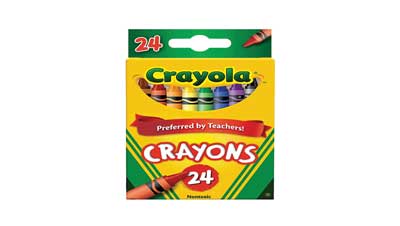 Crayola crayon 24 pack