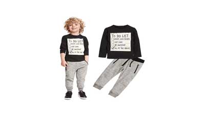 Jobakids Boys 2 Pieces Set Boys Cotton Clothing Set