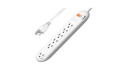6-Outlet Surge Protector Power Strip