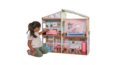 Wooden Dollhouse class=