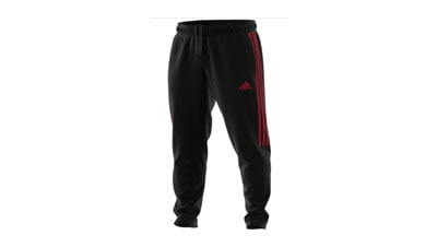 Adidas Mens Slim Tapered-Cut 3-Stripes Pants