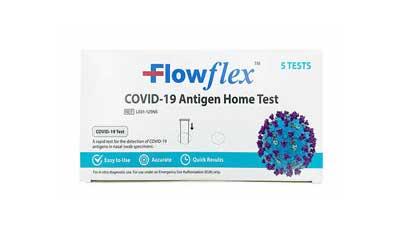 Flowflex at Home Covid Test Kit 5 Test Pack