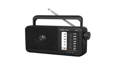 Portable Bluetooth AM FM Radio with Best Reception