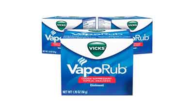 Vicks VapoRub with Original Medicated Vicks Vapors
