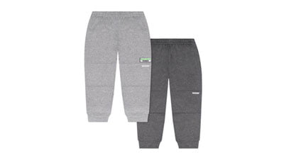 Hind Boys Fleece Reinforced Knee Joggers