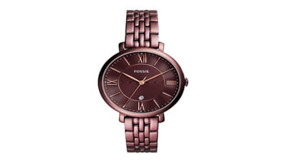 Fossil Womens Jacqueline SS Dress Quartz Watch