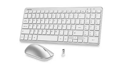 OMOTON Wireless Keyboard and Mouse Combo