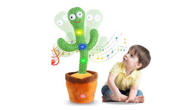 Dancing Talking Cactus Toy for Kids