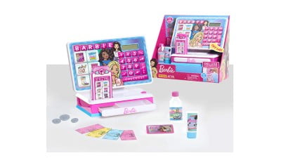 Barbie Deluxe Cash Register with Sounds 12-pcs