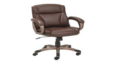 Alera Veon Series Low-Back Leather Task Chair