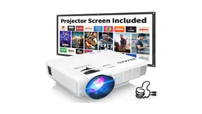 1080P and 200inch display supported Projector