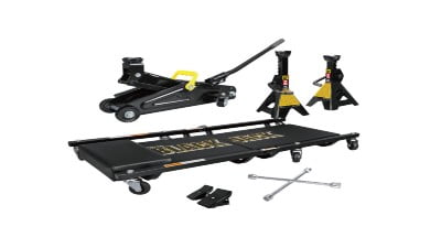 Black Jack 2 Ton Hydraulic Trolley Jack Combo