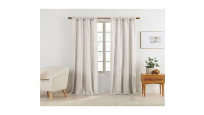 Gap Home Organic Cotton Window Curtain Pair