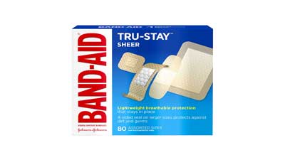 Band-Aid Brand Tru-Stay Sheer Strips 2 packs