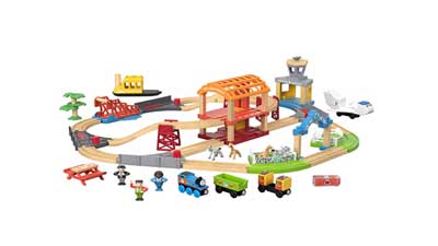 Thomas and Friends Wood Busy Island Set