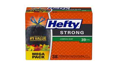 Hefty Strong Lawn and Leaf Trash Bags