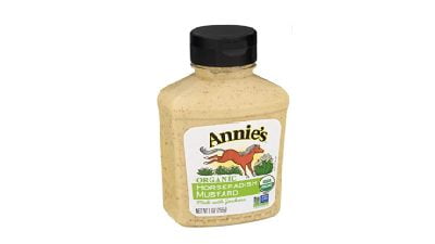 Annies Horseradish Organic Mustard 9 oz