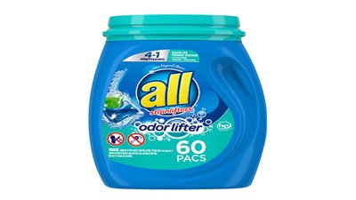 Laundry Detergent with Odor Lifter 60 Count