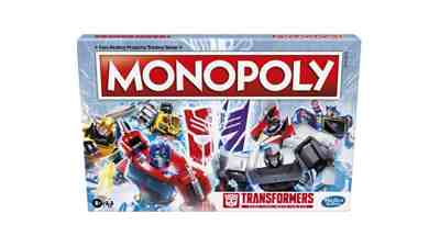 Monopoly Transformers Edition Board Game