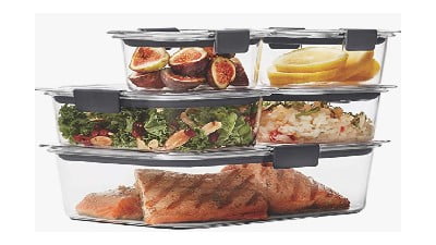 Brilliance Leak-Proof Food Storage Containers 10pcs