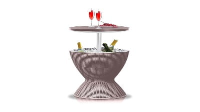 SereneLife Outdoor Bar Cooler Table