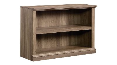 Sauder 2 Shelf Bookcase Salt Oak finish