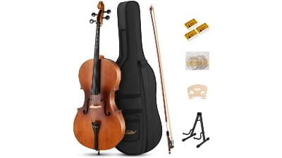 Eastar Full-Size 4 by 4 Cello Set