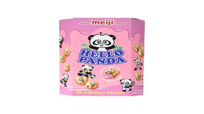 Meiji Hello Panda Family Pack Cookies 10 Pack