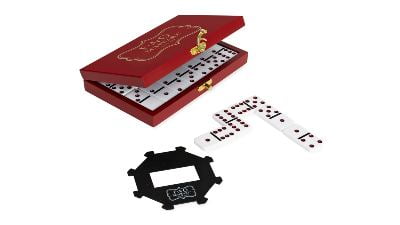 FAO Schwarz Double Six Color Dot Dominoes