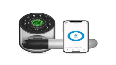 NGTeco Smart Door Lock with Fingerprint Sensor