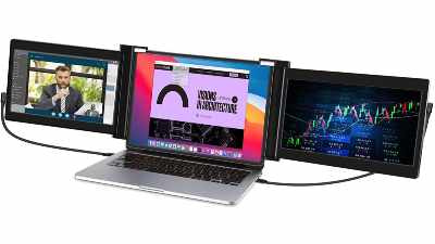 Vodzsla Triple Portable Monitor for Laptop