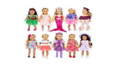 Doll Dress Clothes and Accessories