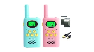 POKPOW Rechargeable Walkie-Talkies for Kids