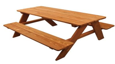 Homeware Kids Wooden Picnic Table Brown