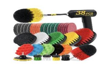 Drill Brush Attachments Set