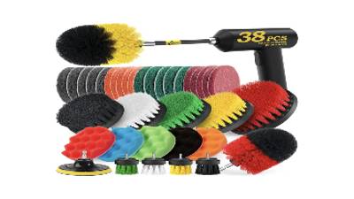 Drill Brush Attachments Set