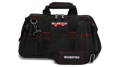 WorkPro 16inch Wide-Mouth Tool Bag