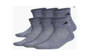 Adidas Cushioned Quarter Socks