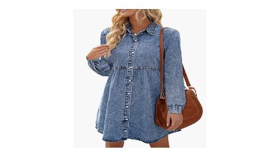 Long Sleeve Denim Dress