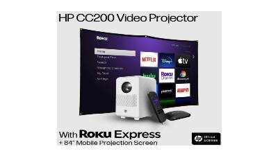 HP CC200 FHD LCD LED Projector