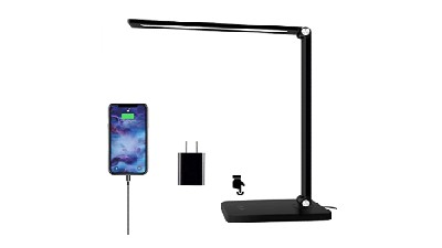 LED Desk Lamp with USB Charging Port