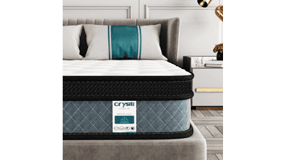 Crystli Twin Mattress, 10 Inch Memory Foam