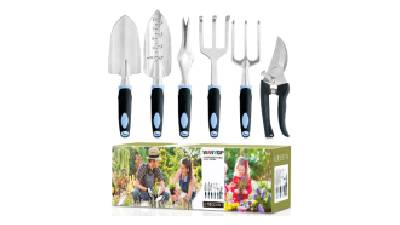 6-Piece Aluminum Lightweight Gardening Tools