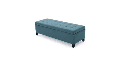 Fabric Storage Ottoman